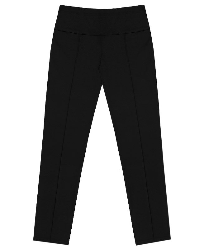 Черные школьные брюки для девочек