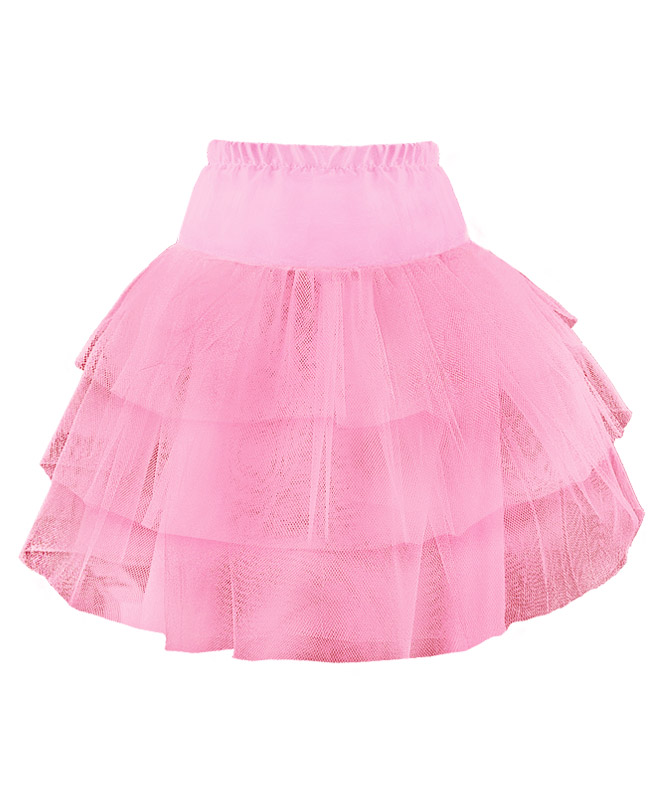 Розовый подъюбник(юбка) для девочки