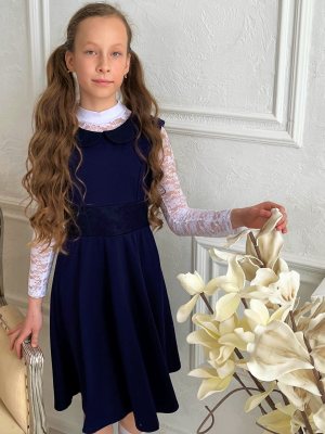 Школьный серый сарафан для девочки — универсальный предмет одежды в школу