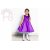 Платье нарядное для девочки фиолетовое,рост  92-122