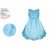 Нарядное платье для девочки, бирюза р.146-158