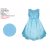 Нарядное платье для девочки, бирюза р.146-158