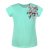 Салатовая футболка(блузка) для девочки
