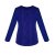 Синий школьный джемпер (блузка)для девочки