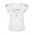 Белая футболка (блузка) для девочки