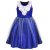 Нарядное синее платье для девочки