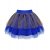 Синяя нарядная юбка из сетки для девочки