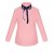 Школьная розовая водолазка (блузка) для девочки