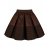 Школьная коричневая юбка для девочки