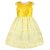 Жёлтое нарядное платье для девочки