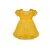 Желтое нарядное платье для девочки