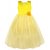 Нарядное жёлтое платье для девочки