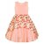 Нарядное персиковое платье для девочки