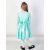 Нарядное ментоловое платье для девочки с гипюром