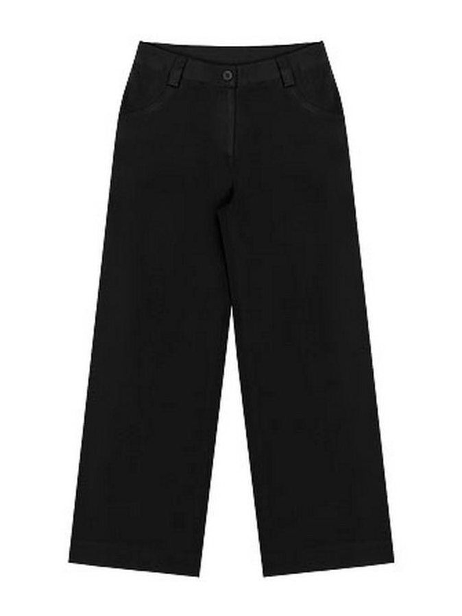 Черные школьные брюки для девочки