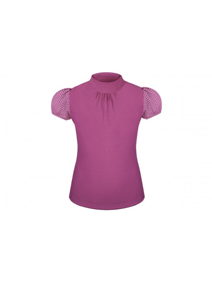 Блузка для девочки брусника, рост 128-158
