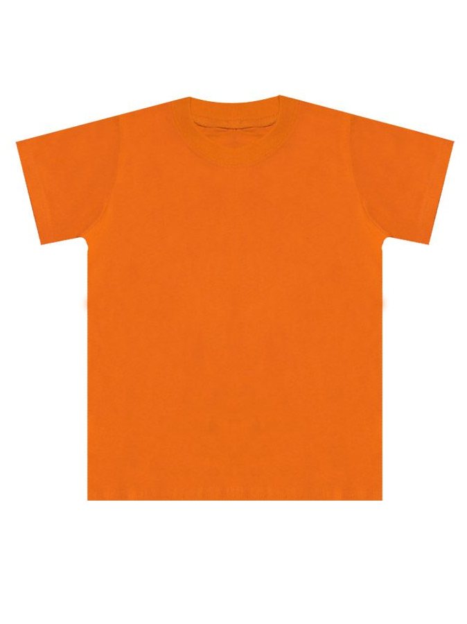 Футболка оранжевая для мальчика