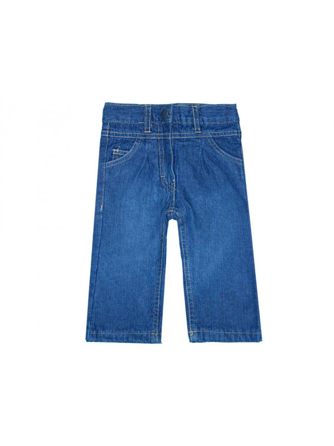 Джинсовые брюки детские синие,рост 74-92