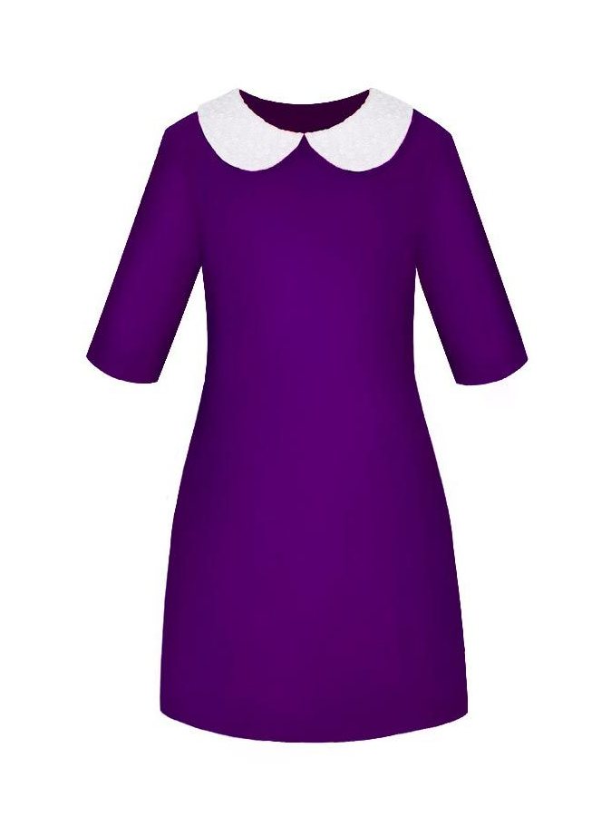 Фиолетовое платье для девочки