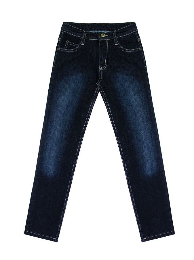 Джинсовые брюки для девочки т.синий,рост 146-158
