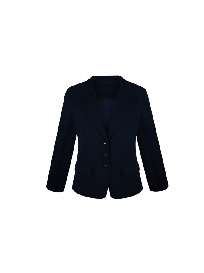 Пиджак школьный для девочки синий,рост 158-164