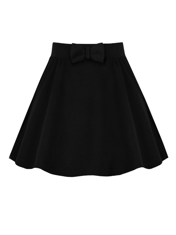 Черная школьная юбка для девочки
