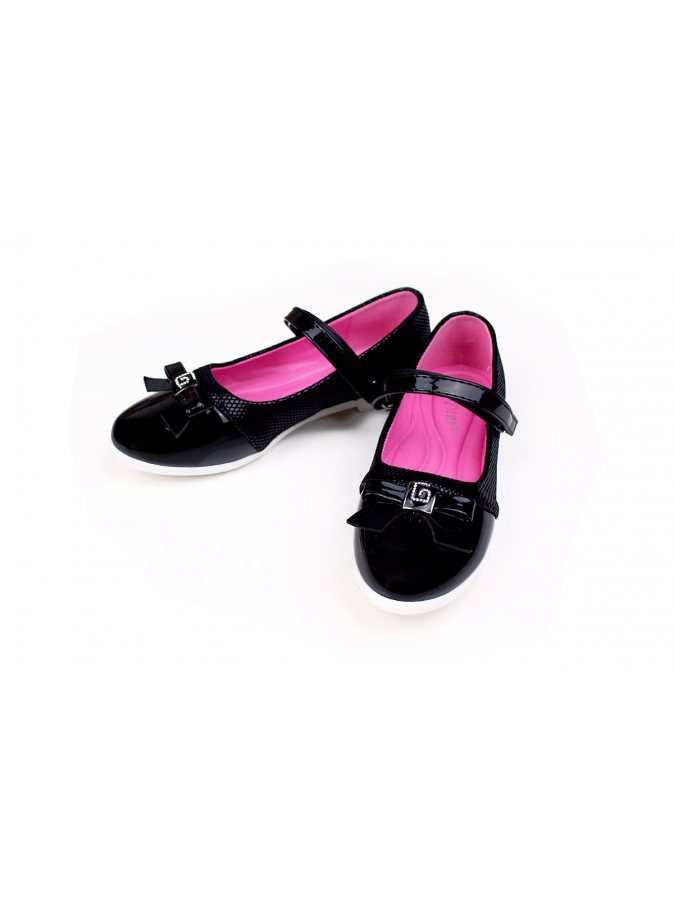 Туфли для девочки черные,размер 30-37