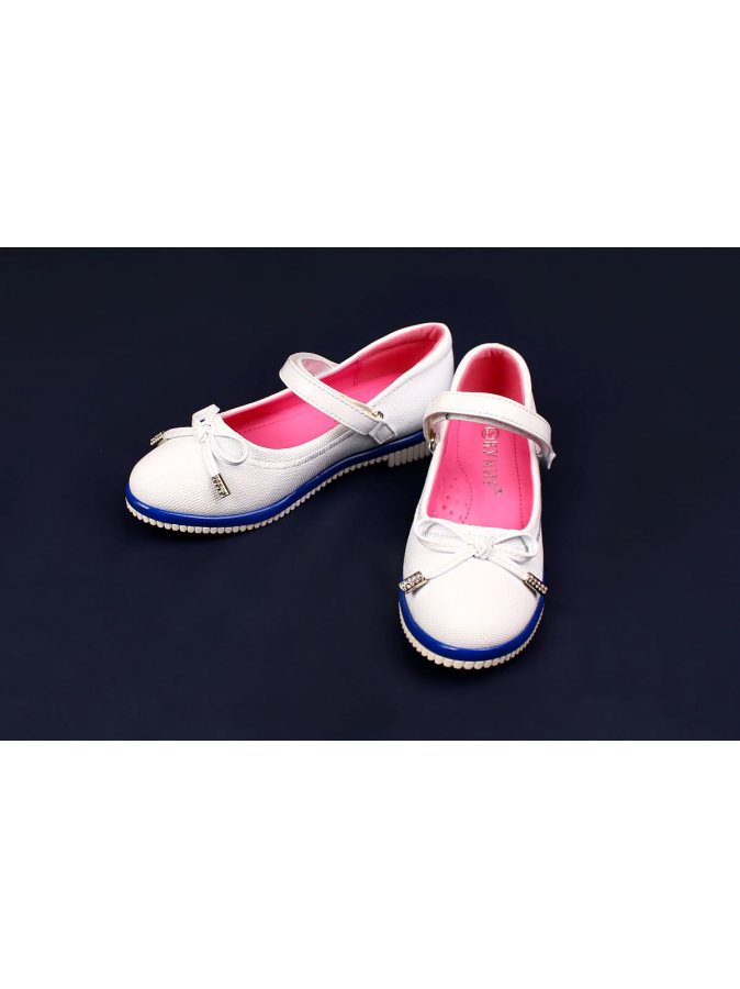 Туфли для девочки белые,размер 29-36