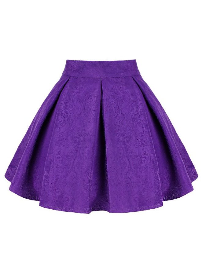 Фиолетовая юбка для девочки