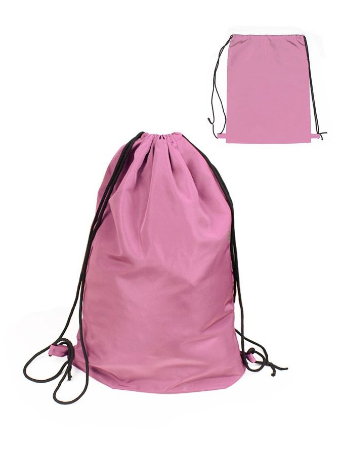 Сумка-рюкзак для обуви,розовый