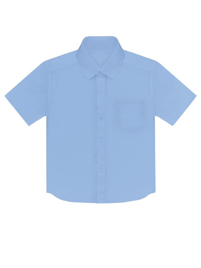 Голубая рубашка для мальчика