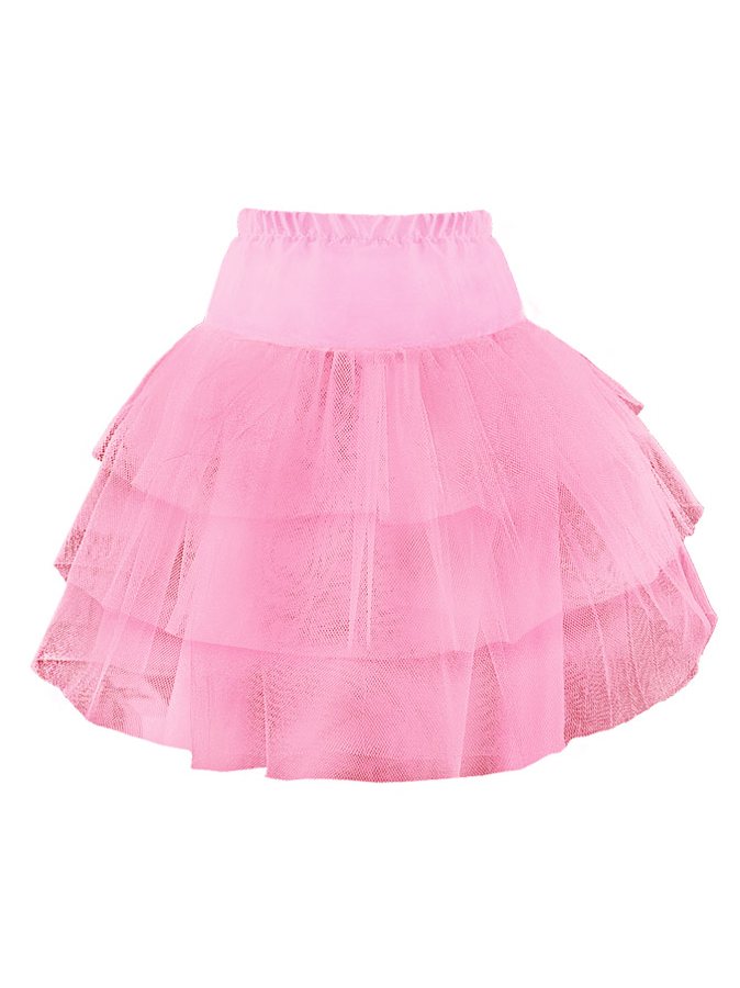 Розовый подъюбник(юбка) для девочки