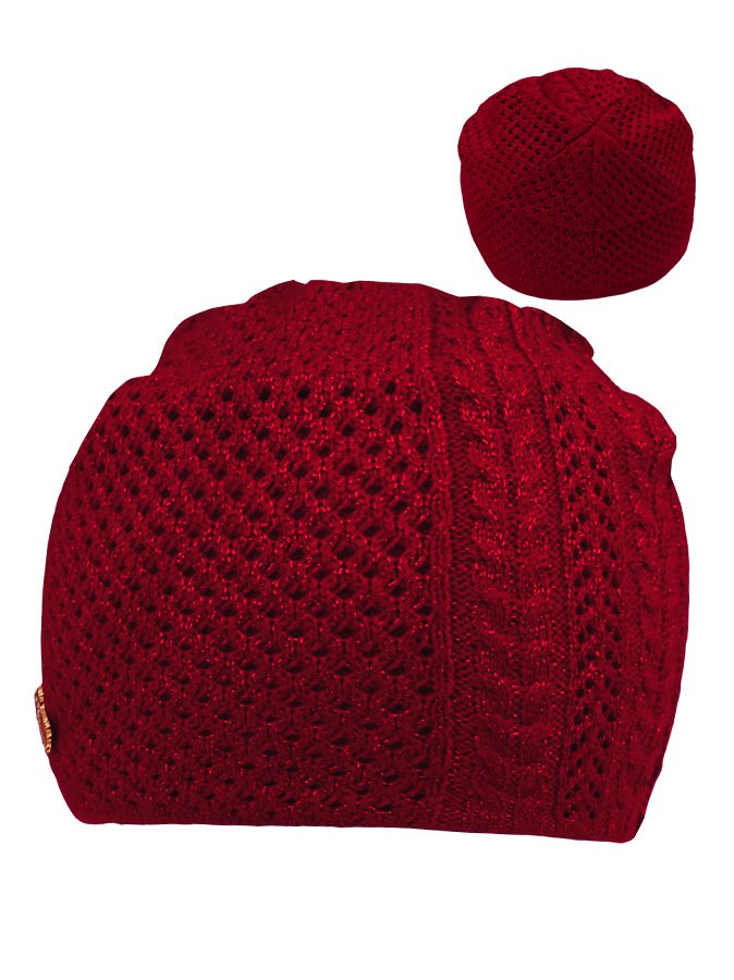 Красная шапка для девочки