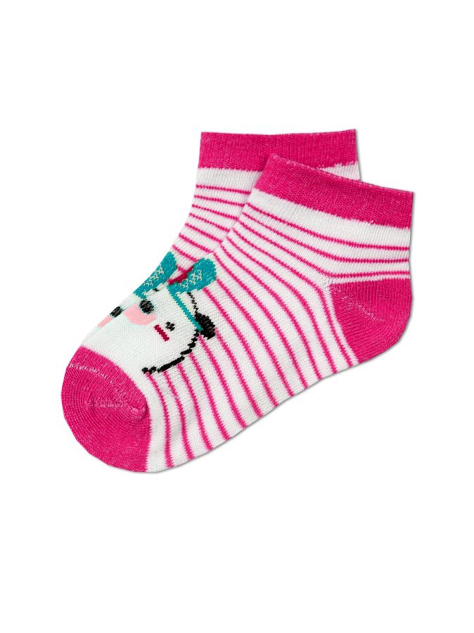 Малиновые носки для девочки