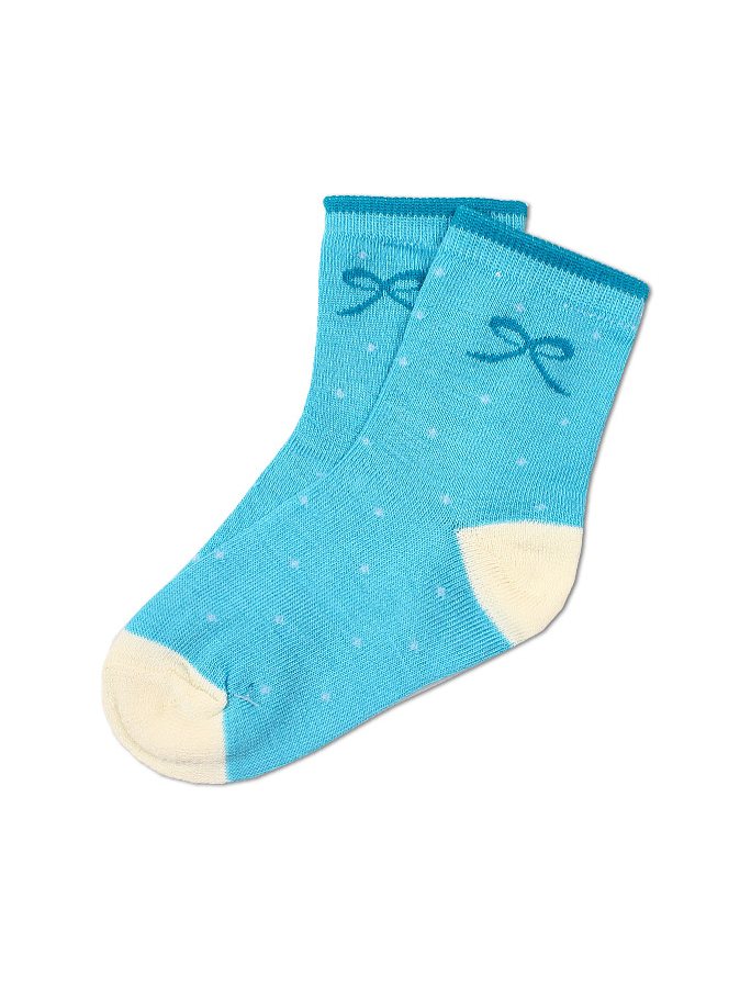 Голубые носки для девочки