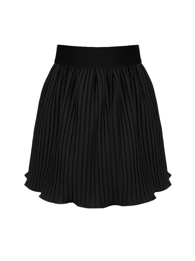 Школьная чёрная юбка для девочки