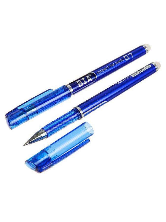 Ручка гелевая, 0.7 мм, стержень синий, корпус синий