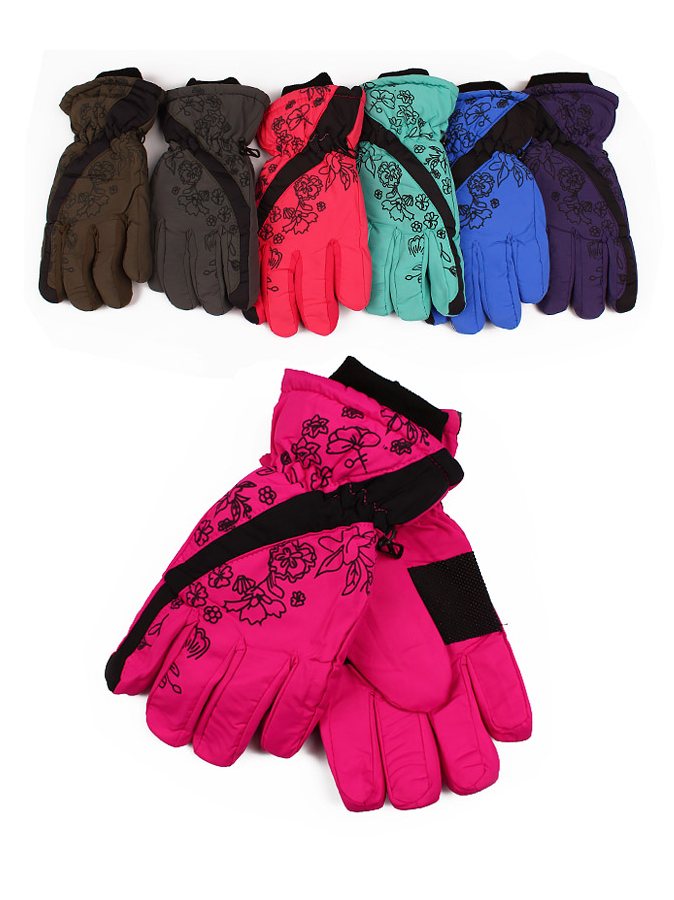 Непромокаемые перчатки для девочки