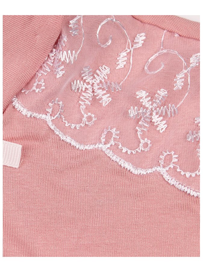 Розовая водолазка (блузка) для девочки