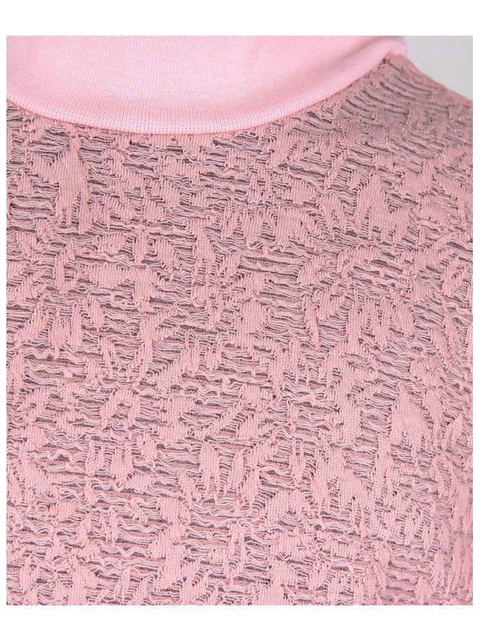 Розовая водолазка (блузка) для девочки