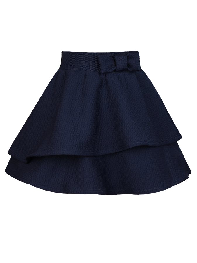 Синяя школьная юбка для девочки