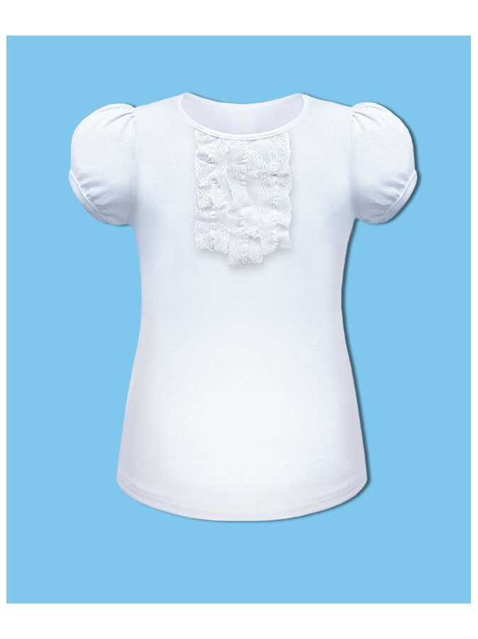 Школьная футболка (блузка) для девочки