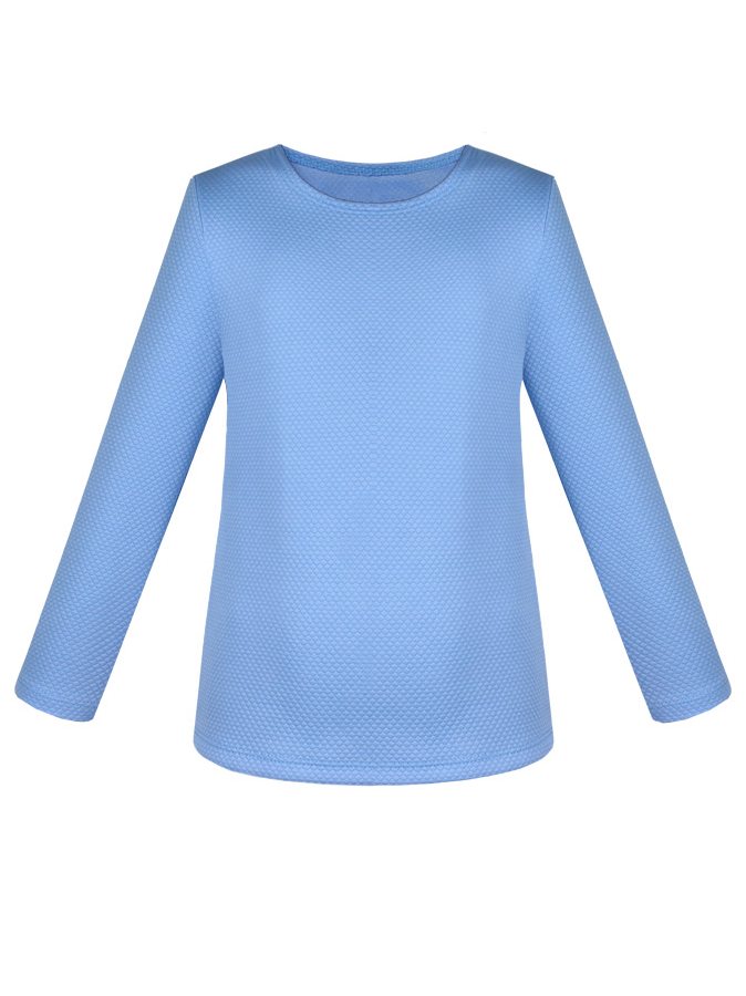 Голубой джемпер (блузка) для девочки