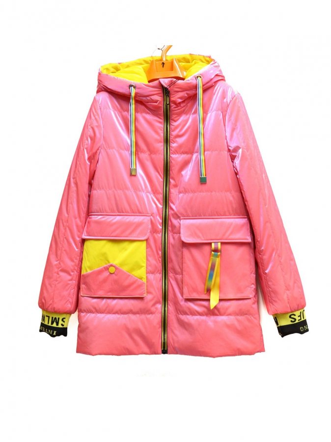Куртка детская Yinuo, цвет розовый