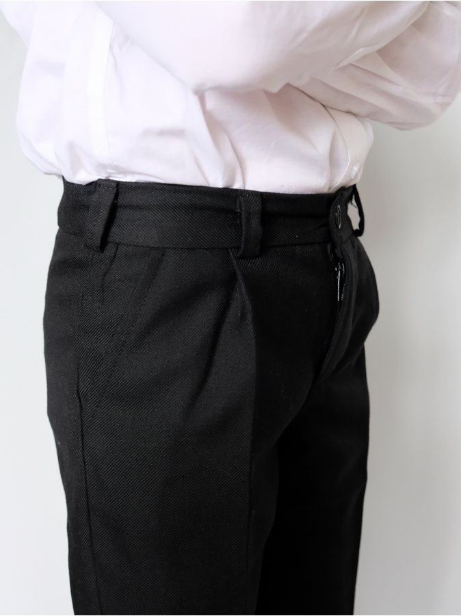 Классические черные брюки для мальчика