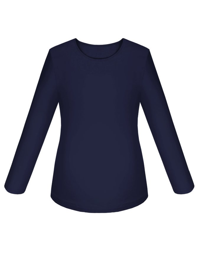 Синий джемпер (блузка) для девочки